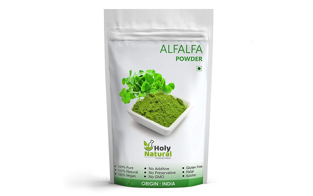 Holy Natural Alfalfa Powder    Pack  50 grams